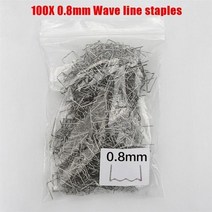 플라스틱 용접기 핸디 인두기 자동차 범퍼 수리 복원 용접핀 pvc플라스틱 휴대용 100pcs 플라스틱 용접기 총 뜨거운 스테이플러 용접 기계 플라스틱 스테이플 수리 기계 자동차, 100개 02