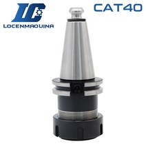 테이퍼 정확도 0.8mm 강철 소재 다이나믹 밸런스 G2.5 CAT40 CNC 공작 기계 용 홀더, 09 CAT40-ER32-4