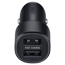 삼성전자 듀얼 포트 차량용 급속충전기, EP-L1100, 블랙