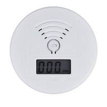 일산화탄소 경보기 감지기 센서 미니 CO 알람 배터리 전원 LED 디지털 모형 사운드 경고 가정용 주방에 적합, [02] round