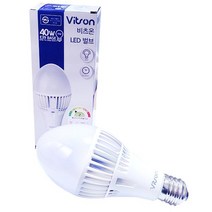 비츠온 LED 벌브 E39 40W KS인증 (삼파장 75W 대체), 6500K(주광색)