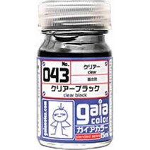 gaianotes 가이아노츠 043 [가이아 컬러 클리어 블랙 15mL 클리어], 단일
