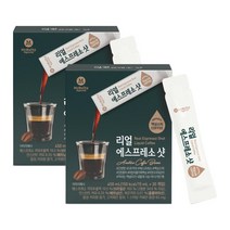 리얼에스프레소샷 액상스틱커피 블랙 15ml 30개입 2개