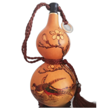 조롱박 술병 공예품 장식 보관 가정용 사극 소품, 소나무그림 조롱박