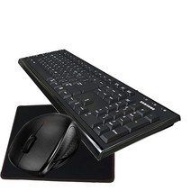 삼성전자 키보드 + 무선마우스 + GTRACTER 게이밍 마우스패드, 일반형, SPA-JKA1BUB(키보드), SMO-3550B(마우스), SSG-5BK(패드), 블랙