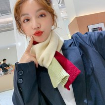 남친 여친 선물 귀여미 목도리 소프트 클래식 스카프 남녀공용 커플용 부드러운 대학 스타일 머플러 WG201106728Z
