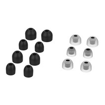 소프트 실리콘 귀 캡 팁 교체 소니 호환 WF-1000XM3 블루투스 이어폰 액세서리 7 쌍, 04 7 Pairs, 04 7 Pairs