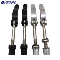 MAXFORD-퀵 릴리스 나사 볼트 M8 자전거 시트 포스트 클램프 레버 꼬치 사이클링 부품 도구 50/55/60/65/75, 06 M8x60mm Black color