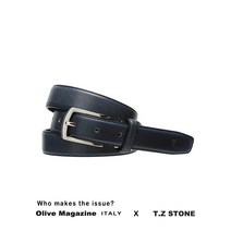 젠틀안트 남자 티지스톤 수제벨트 TZ1D121BK 엔틱 그라데이션 블랙벨트
