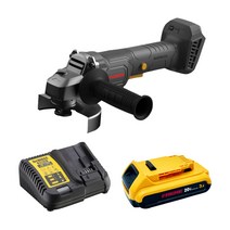 프레레 20V 4인치 무선 충전 핸드 그라인더 FCG-20N 디월트 충전기 배터리 호환 풀세트