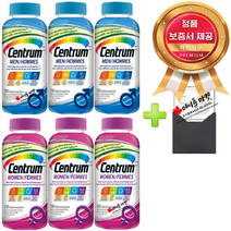 센트룸 포맨 포우먼 멀티비타민 250정+정품보증서#423-50-00299, 포맨3통/포우먼3통 X 250정, 6병