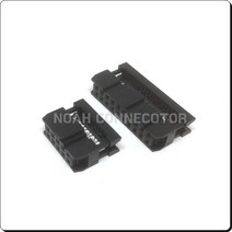 IDC-SOCKET(2.54MM)/ 플랫케이블(FLAT CABLE)작업용/ 2.54MM피치/ IDC커넥터/ 10P 14P 16P 20P 26P 30P 34P 40P 50P, 12P