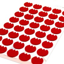 [예현] 부직포 펠트 스티커 732 튤립, 진핑크