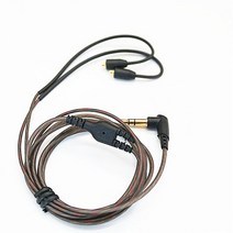 3.5mm 이어폰 케이블 MMCX 코드 Shure SE215 SE846 UE900 헤드셋 WESTONE W10/W20/W30 용 교체, 01 1