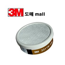 3M 정화통 방진 방독 겸용 3311K-100 1박스(10개입), 10개