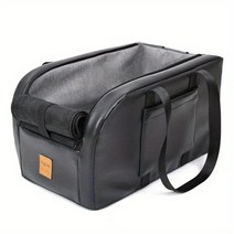 자동차 그물망 수납함 거치함 뒷좌석 컵홀더 팔걸이 센터 콘솔에 유니버설 개 고양이 좌석 강아지 콘솔 모든 시즌을위 보안 601099519333311, 블랙