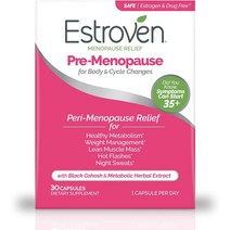 Estroven Pre Menopause Relief 30개입, 1, 30