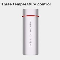 무선 전기 주전자 차 포트 350450ml 스마트 보온병 병 휴대용 여행 디지털 디스플레이 온도 스마트 보온병 컵 스테인레스 스틸, [02] White, [03] EU