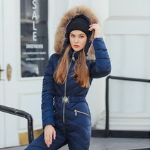 여성 스키복 보드복 쿨링방한복 상하세트 원피스 스키 Jumpsuit 캐주얼 두꺼운 겨울 따뜻한 여자의 스노우 보드 Skisuit 스포츠 바지 세트 지퍼 복