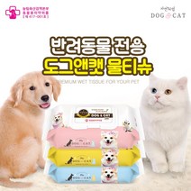 도그앤캣 100매 6팩 강아지 고양이 전용 물티슈 펫 애견 티슈 반려동물 동물용 의약외품 펫티슈 펫물티슈