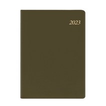 2023년 포켓 다이어리 세미 소프트 데일리 카키 [DE001G], 단일속성