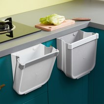 쇼미코리아 주방 아이템 싱크대 걸이형 음식물 쓰레기통, 그레이대