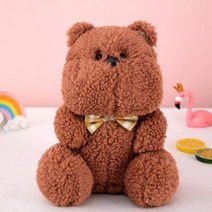 [새학기맞이 50% 반값세일] 네이처타임즈 러블리 동물 인형, 곰, 33cm