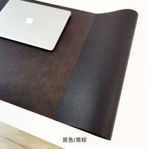 방수 데스크패드 책상매트 사이즈옵션20개 덮개 칼판 고무판 가죽 깔개 보호 깔판 다용도, 블랙