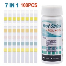 수영장 시험지 잔류 염소 ph 7-in-1 20 병 수질, 한개옵션1, 02 Paper - 100 Strips