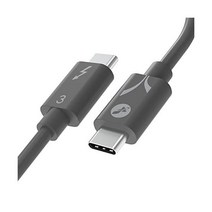정품 SABRENT 사브렌트 Thunderbolt 3 인증 USB Type C 케이블 최대 40Gbps 100W5A 20V 충전 지원 E 마크 칩 7.8길이 20cm 블랙 C, 8