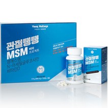 관절탱탱 MSM 비타프로젝트 600mg x 360정(3개월 3병+쇼핑백), 단품, 단품