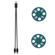 만능농기구 파종기 만능 씨앗 모종이식기 자동 식물용 식물 LED 조명 스타터 트레이 보육 냄비 모종 화분 온실 원예 도구, [02] 1 light-USB, 1개