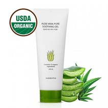 USDA 유기농 인증 원료 95% 알로에 퓨어 수딩 젤, 단품