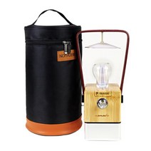 상단개폐식 완충재 블랙 램프 가방 미니후레쉬 야간산행 야외준비물 캠린이 야간용, 1개