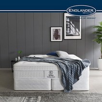 잉글랜더 화이트컬렉션 양모 케미컬폼 65T 9존 독립스프링 매트리스 퀸