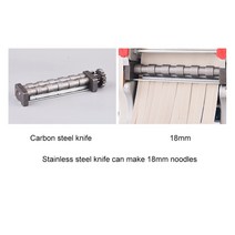 제면기 가정용 자동 파스타 국수 업소용 기계 스테인레스 스틸 공작 프레스 용 특수 플랫, 18mm, fkr240-24cm, 협력사