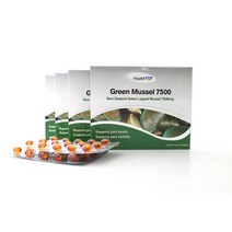 헬스업 초록입홍합 그린머슬 7500mg 240캡슐, 1개, 240개