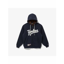 [국내 매장판] NEWERA 뉴에라 남여공용 MLB 쿠퍼스타운 스크립트 뉴욕 양키스 후드 집업 네이비 13338678 285728