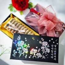 어버이날 생신 환갑 고급스러운 자개디자인 용돈박스 (용돈홀더 20개), 나비, 잘 키워주셔서 감사합니다, 핑크