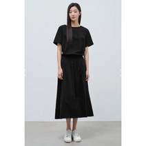 빈폴레이디스 롱 밴딩 훌 스커트 - 블랙 BF4327C215