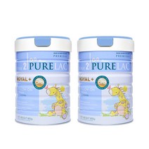 퓨어락 프리미엄 청정분유 로열플러스 2단계2캔