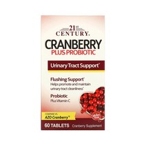 21st Century 크랜베리 Cranberry 넌출월귤 덩굴월귤 셀룰로오스 60캡슐, 1개, 60정