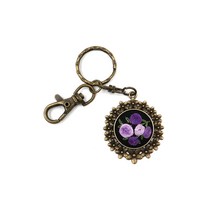 (당일출고)MCF84 플라워블라썸 열쇠고리 -앤틱/ 자수브로치/ 프랑스자수DIY