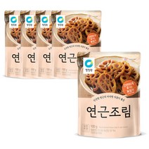종가집 연근조림 100g 5개, 종가집 연근조림100g