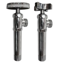 급수관밸브 관붙이 앵글밸브 유량조절밸브 십자핸들 원형핸들 수도밸브 4전 7전 9전, 원형핸들 앵글밸브, 90MM(9전)