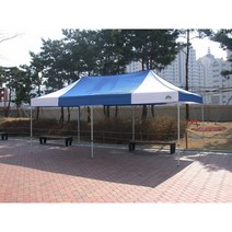 1.5mx2.2m 간이 포장마차 옥상마차 접이식 행사용 카라반캐노피 천막, 녹색