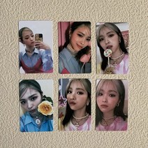 6 개대 Kpop ITZY 새 앨범 체크메이트 사진 카드 HD 인쇄 엽서 팬 컬렉션 Lomo, OSS21139MXP3
