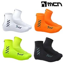 MCN 자전거 방풍방수 클릿슈즈 신발 슈커버 덮개 모음, M, 02 오렌지