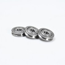 1pcs 미니어처 베어링 V623 V624ZZ U623ZZ U 그루브 V 오버 라인 풀리, 13 T2 U624ZZ 4X13X7mm