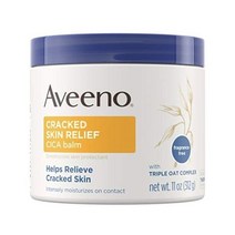 AVEENO CRACKED 스킨 RELIEF 시카 BALM TRIPLE OAT COMPLEX 11 온스(1온스=약30g) Discontinued